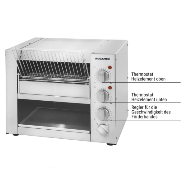 ROBAND | Grille-pain à passage - 3,2 kW