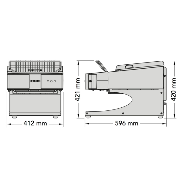 ROBAND | Grille-pain à passage professionnel - 2,99 kW