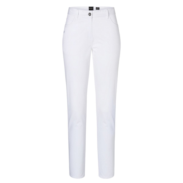 (6 pièces) KARLOWSKY | Pantalon femme 5 poches - Blanc - Taille : 54