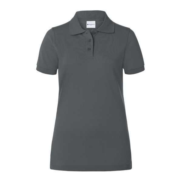 (6 pièces) KARLOWSKY | Polo Workwear femme Basic - Anthracite - Taille : XS