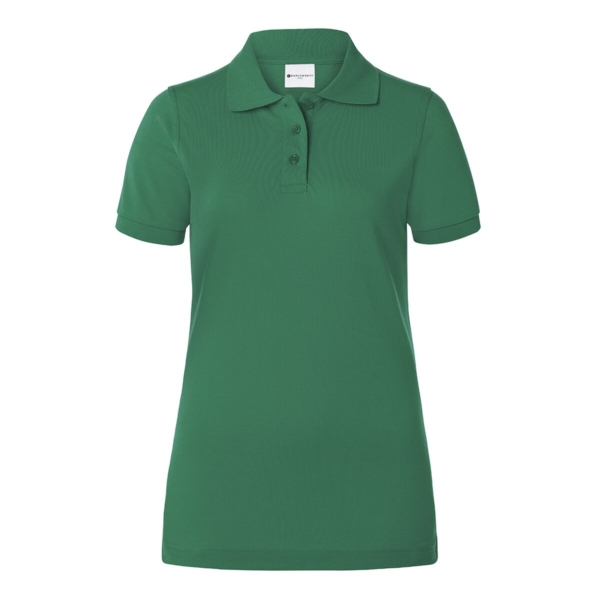 KARLOWSKY | Polo Workwear Femme Basic - Vert Forêt - Taille : L