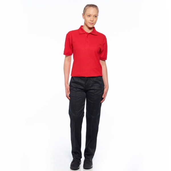 (5 pièces) Polo pour femme - Rouge - Taille : XL