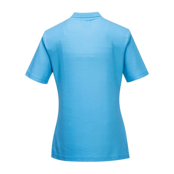 (5 pièces) Polo femme - Bleu ciel - Taille : XS