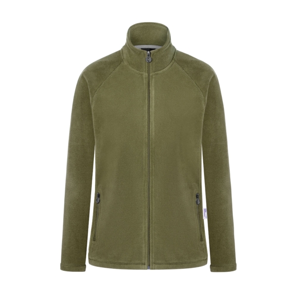 KARLOWSKY | Veste polaire de travail femme Warm-Up - Vert mousse - Taille : XS