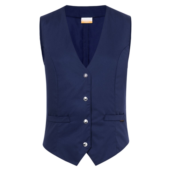 (6 pièces) KARLOWSKY | Gilet femme Lena - Marine - Taille : 52