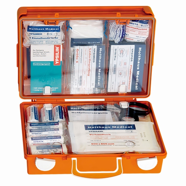 Trousse de premiers secours - étendue