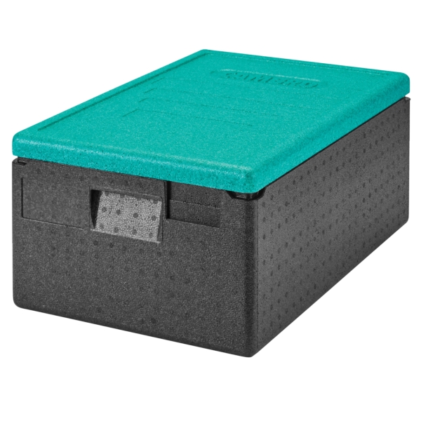 CAMBRO | CAM GOBOX® - chargeur par le haut - GN 1/1 - Noir - Couvercle Vert