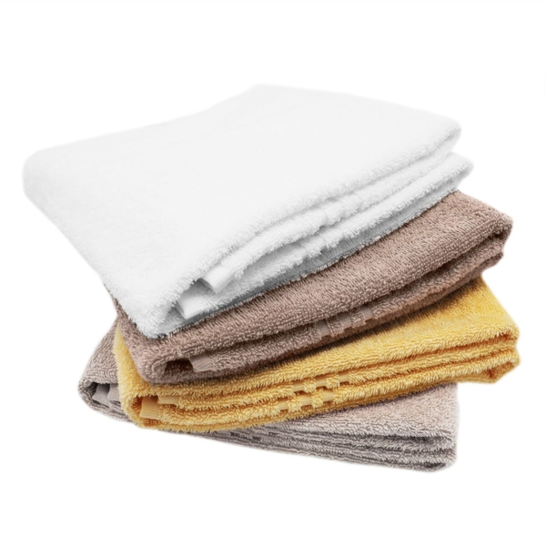 Serviette de toilette Grönland - 50 cm x 100 cm - Lot de 10 pièces en taupe