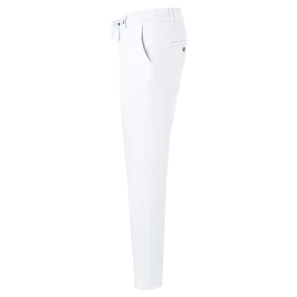 (6 pièces) KARLOWSKY | Pantalon chino homme stretch moderne - Blanc - Taille : 50