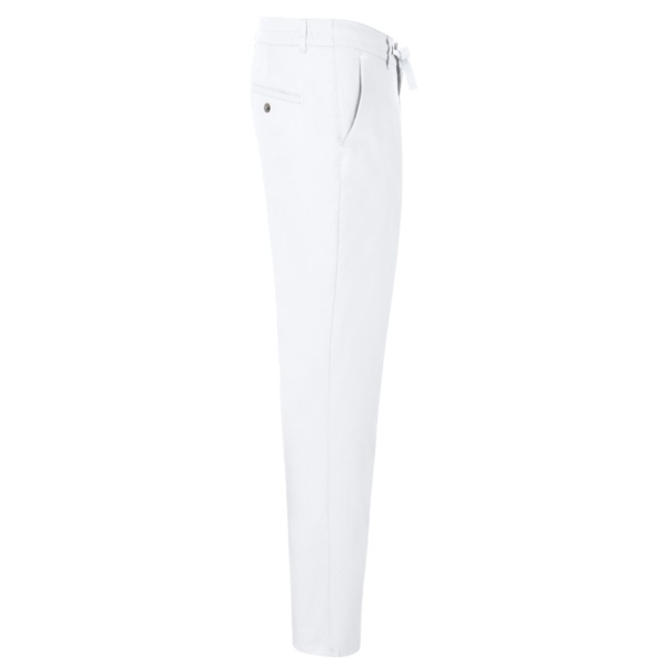 (6 pièces) KARLOWSKY | Pantalon chino homme stretch moderne - Blanc - Taille : 50