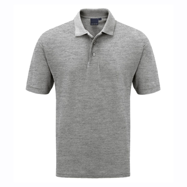 (5 pièces) Polo homme - Gris métal - Taille : 3XL