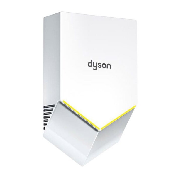 (2 pièces) DYSON | AIRBLADE V - Sèche-mains avec capteur infrarouge - Blanc