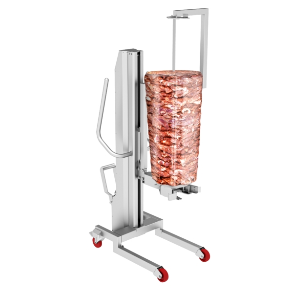 Elévateur de kebab pour robot kebab - charge max. : 350 kg