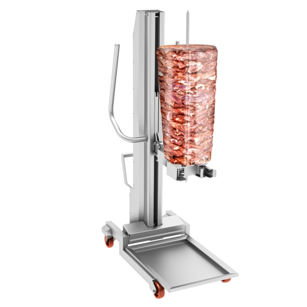 Elévateur de kebab pour robot kebab- charge max. : 350 kg