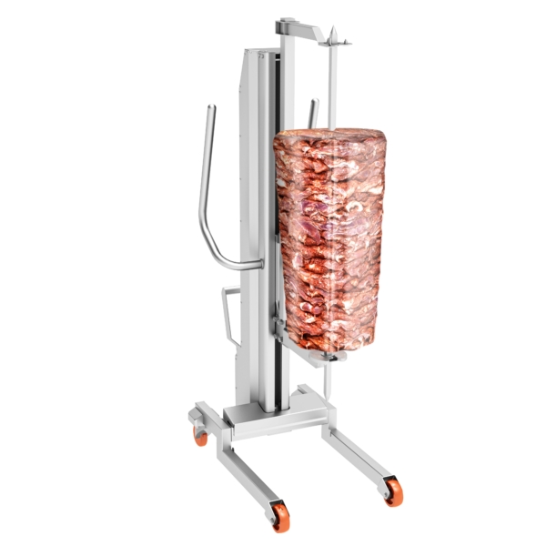 Lève-kebab pour diverses broches à kebab - charge maximale : 350 kg