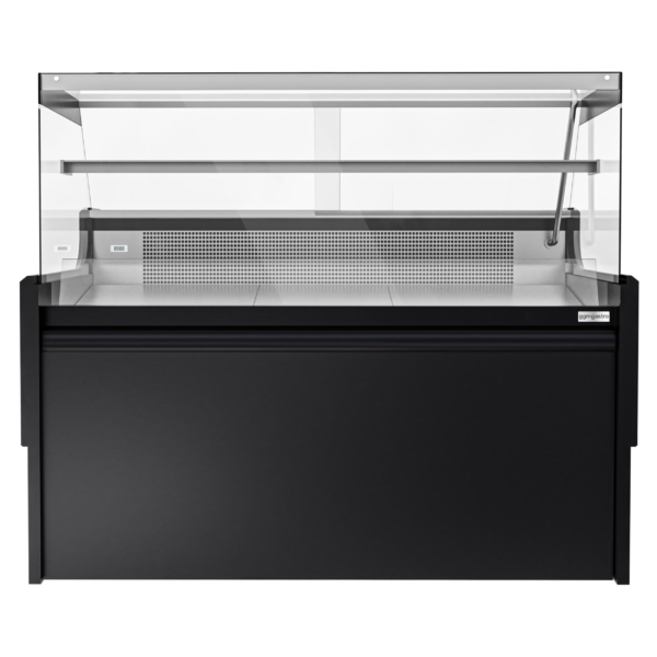 Comptoir réfrigéré/viande - 1580mm - avec éclairage LED & 1 étagère