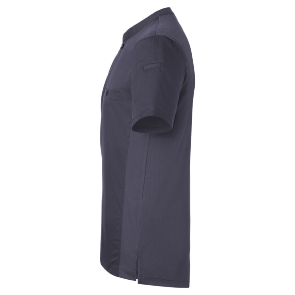 (6 pièces) KARLOWSKY | Chemise de travail manches courtes homme Performance - Anthracite - Taille : S