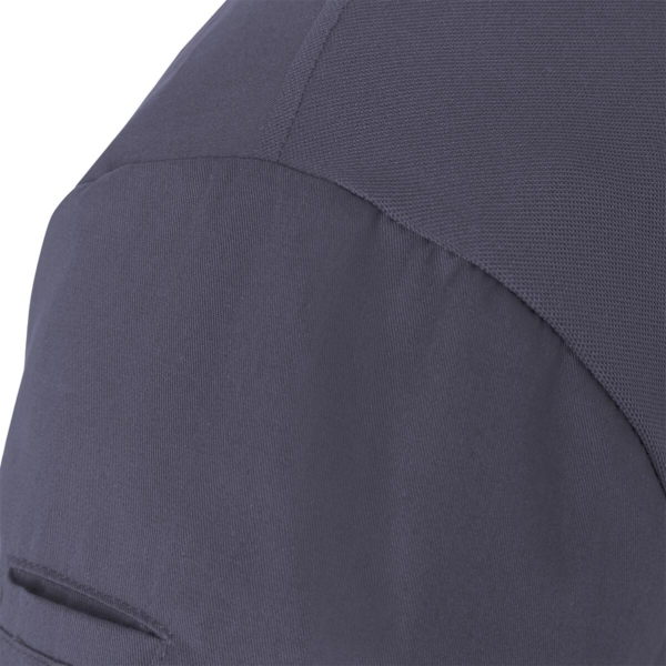 (6 pièces) KARLOWSKY | Chemise de travail manches courtes homme Performance - Anthracite - Taille : S