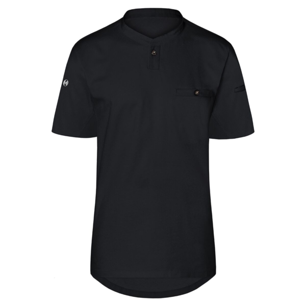 (6 pièces) KARLOWSKY | Chemise de travail manches courtes Homme Performance - Noir - Taille : 5XL