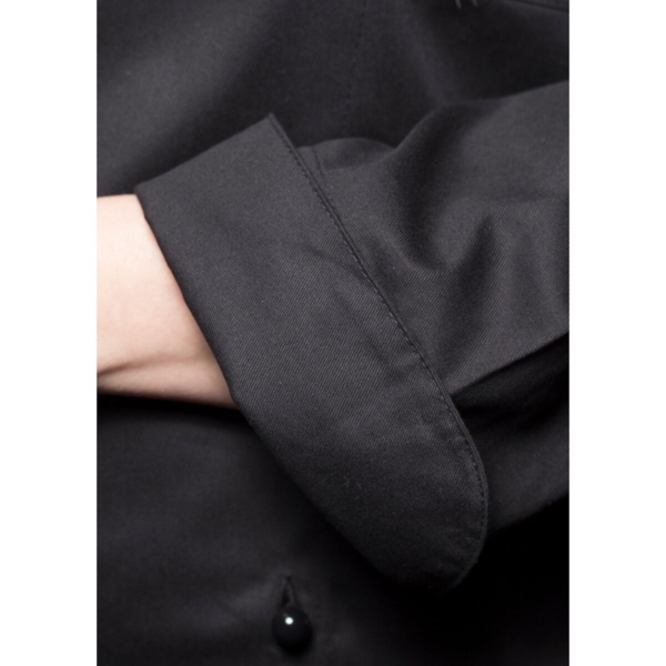 (6 pièces) KARLOWSKY | Veste de cuisine Basic - Noir - Taille : 3XL