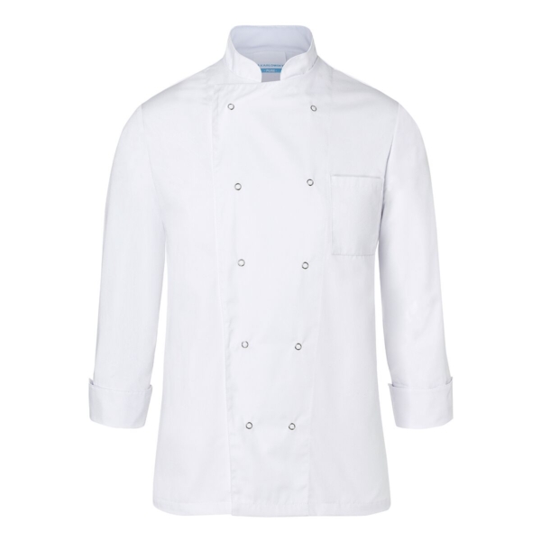 (6 pièces) KARLOWSKY | Veste de cuisine Basic - Blanc - Taille : 3XL