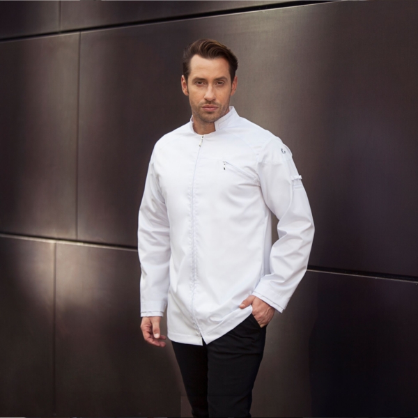 KARLOWSKY | Veste de cuisine DIAMOND CUT® Elegance - Blanc - Taille :