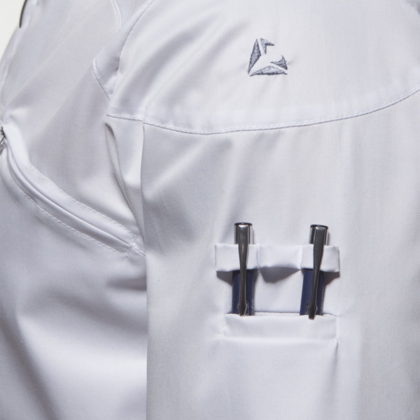 KARLOWSKY | Veste de cuisine DIAMOND CUT® Elegance - Blanc - Taille :