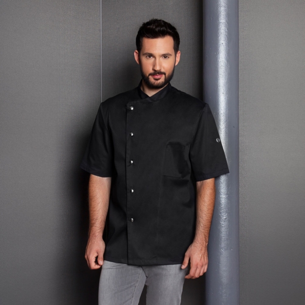 KARLOWSKY | Veste de cuisine Gustav - Noir - Taille : 74