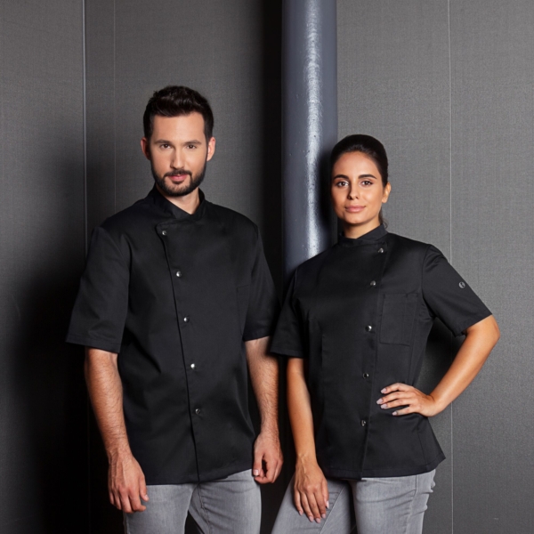 KARLOWSKY | Veste de cuisine Gustav - Noir - Taille : 74