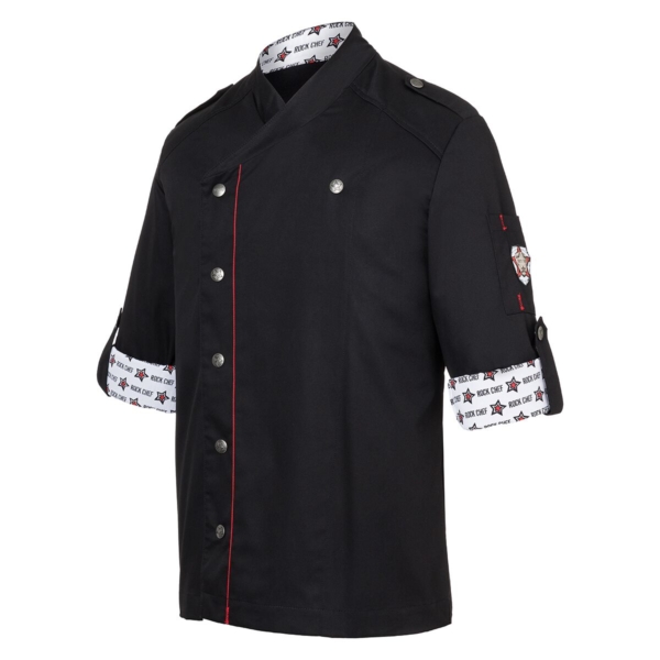 KARLOWSKY | Veste de cuisine ROCK CHEF® - Noir - Taille : 60