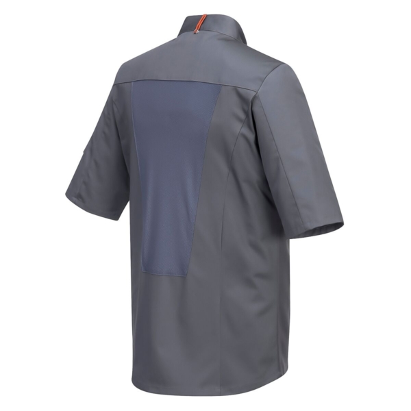 Veste de cuisine à manches courtes MeshAir Pro - Gris - Taille : XXL