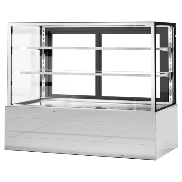 Vitrine à gâteaux - 1500mm - avec éclairage LED & 2 étagères