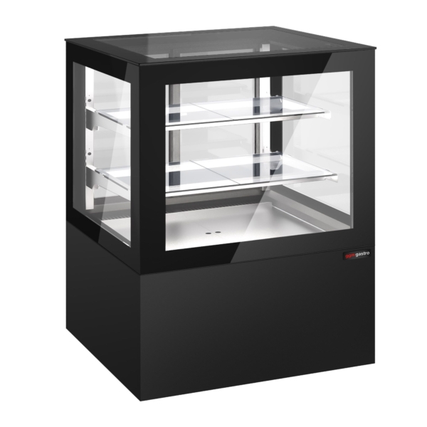 Vitrine à gâteaux - 1210mm - avec éclairage LED & 2 étagères