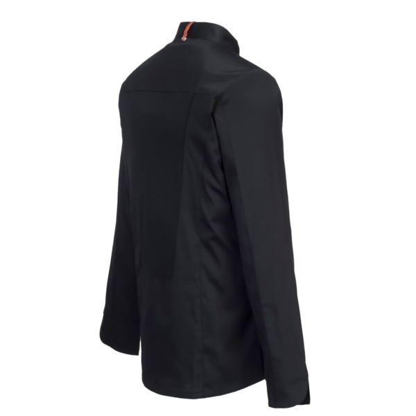 (5 pièces) Veste de cuisine à manches longues MeshAir Pro - Noir - Taille : 3XL