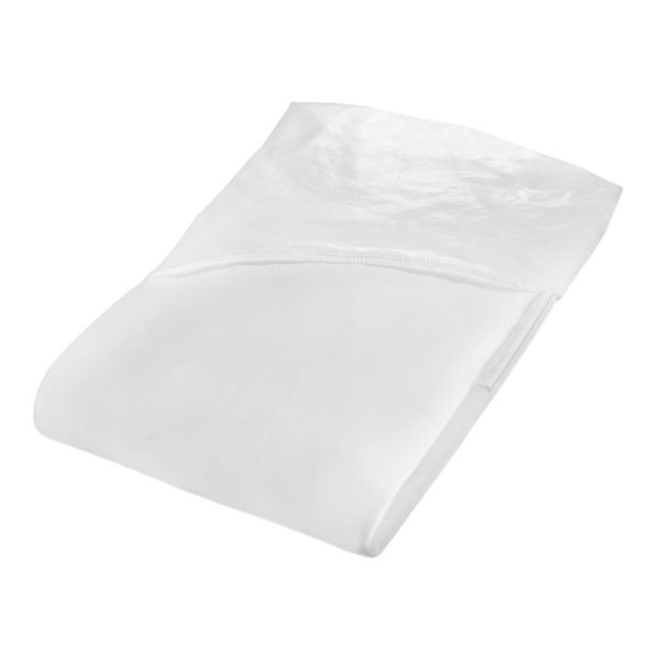 Protège-matelas anti-acariens - 200 cm x 200 cm - Lot de 15 pièces en blanc