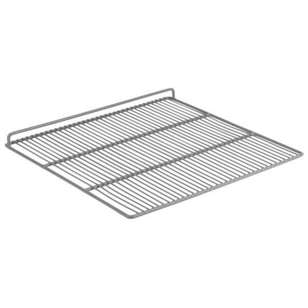 Rails en acier inoxydable - 1x gauche & 1x droite - 602x800mm - avec grille de support plastifiée - pour BKG & BTKG