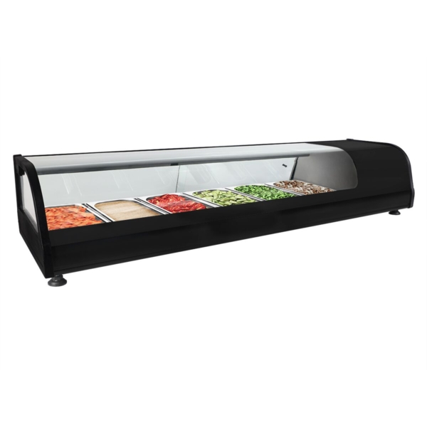 Vitrine réfrigérée pour tapas PREMIUM - 6x GN 1/3