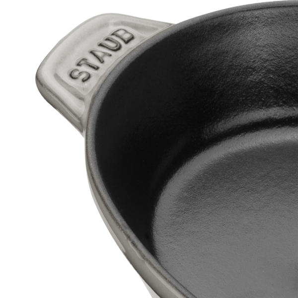 STAUB | SPECIALITIES - Plat à four avec couvercle - ovale - 230 mm - Fonte - Gris Graphite