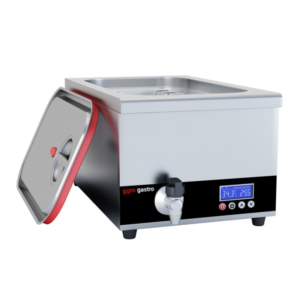 Cuiseur sous vide - 24 litres - 700 Watt - avec robinet de vidange & couvercle