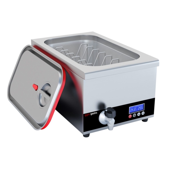 Cuiseur sous vide - 24 litres - 700 Watt - avec robinet de vidange & couvercle