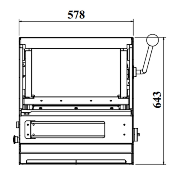 Trancheuse à pain de table - Epaisseur du disque 13mm - 370 Watt