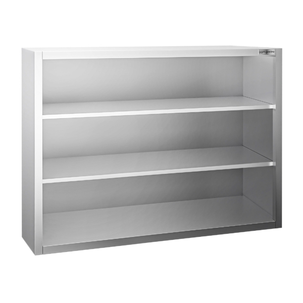 Armoire murale en inox PREMIUM - 1000x400mm - sans porte coulissante - hauteur 1000mm