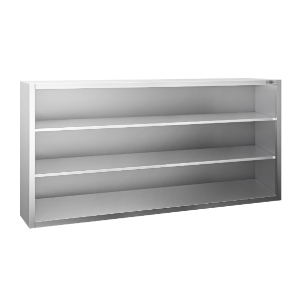 Armoire murale en inox PREMIUM - 2000x400mm - sans porte coulissante - hauteur 1000mm