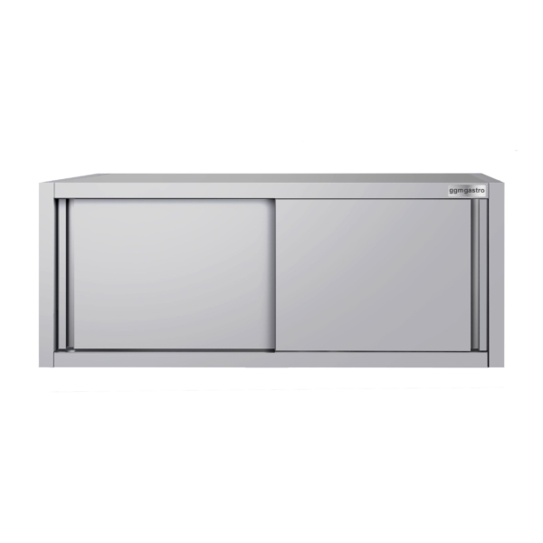 Armoire murale inox ECO - 1800x400mm - avec porte coulissante - hauteur 650mm