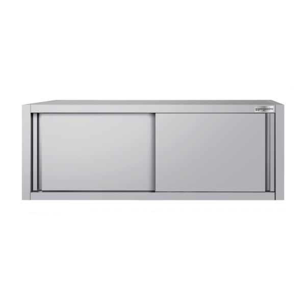 Armoire murale inox ECO - 2000x400mm - avec porte coulissante - hauteur 650mm