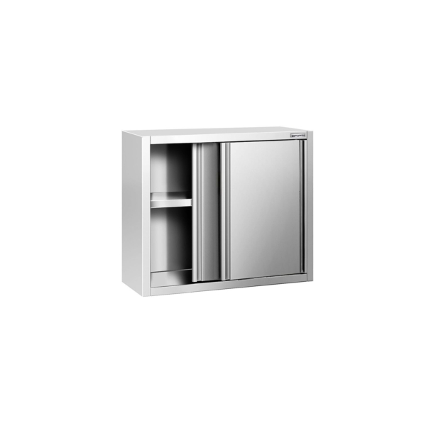 Armoire murale en inox PREMIUM - 800x400mm - avec porte battante - hauteur 800mm