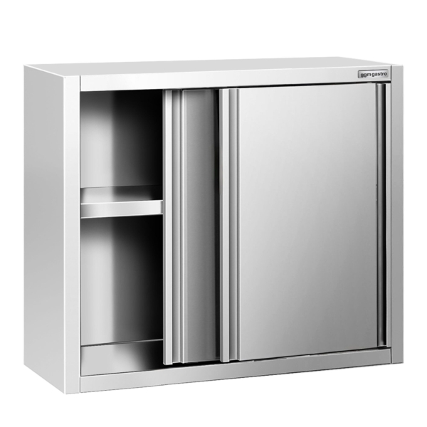 Armoire murale en inox PREMIUM - 800x400mm - avec porte battante - hauteur 800mm