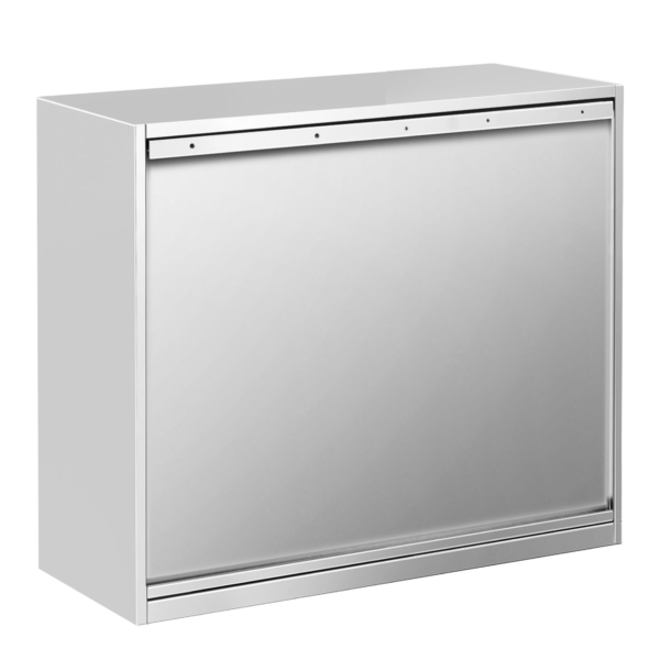 Armoire murale en inox PREMIUM - 800x400mm - avec porte battante - hauteur 800mm