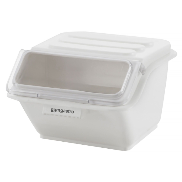 Conteneur à ingrédients - 8 litres - en polypropylène - Blanc