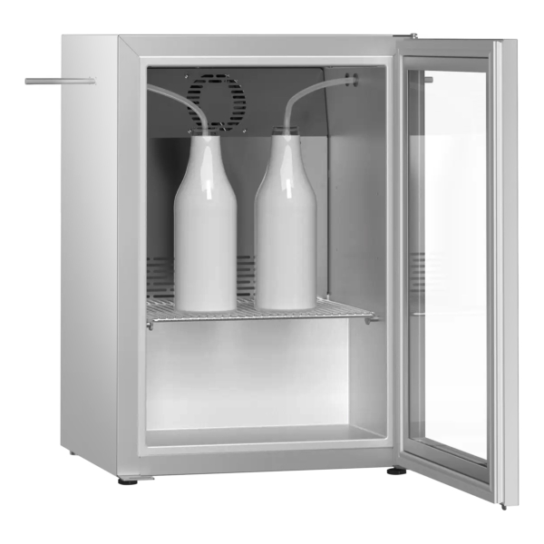 LIEBHERR | Réfrigérateur à lait encastré en acier inoxydable PREMIUM - 42 litres - Avec 1 porte